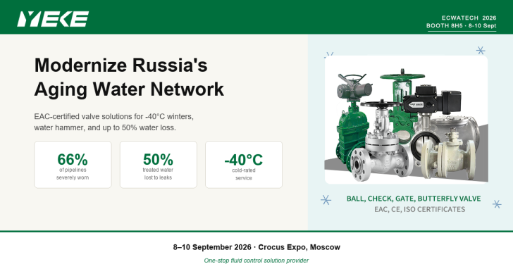 Modernizing Russia's Water Networks: Valve Solutions for Cold Climates, Aging Pipes & High Water Loss